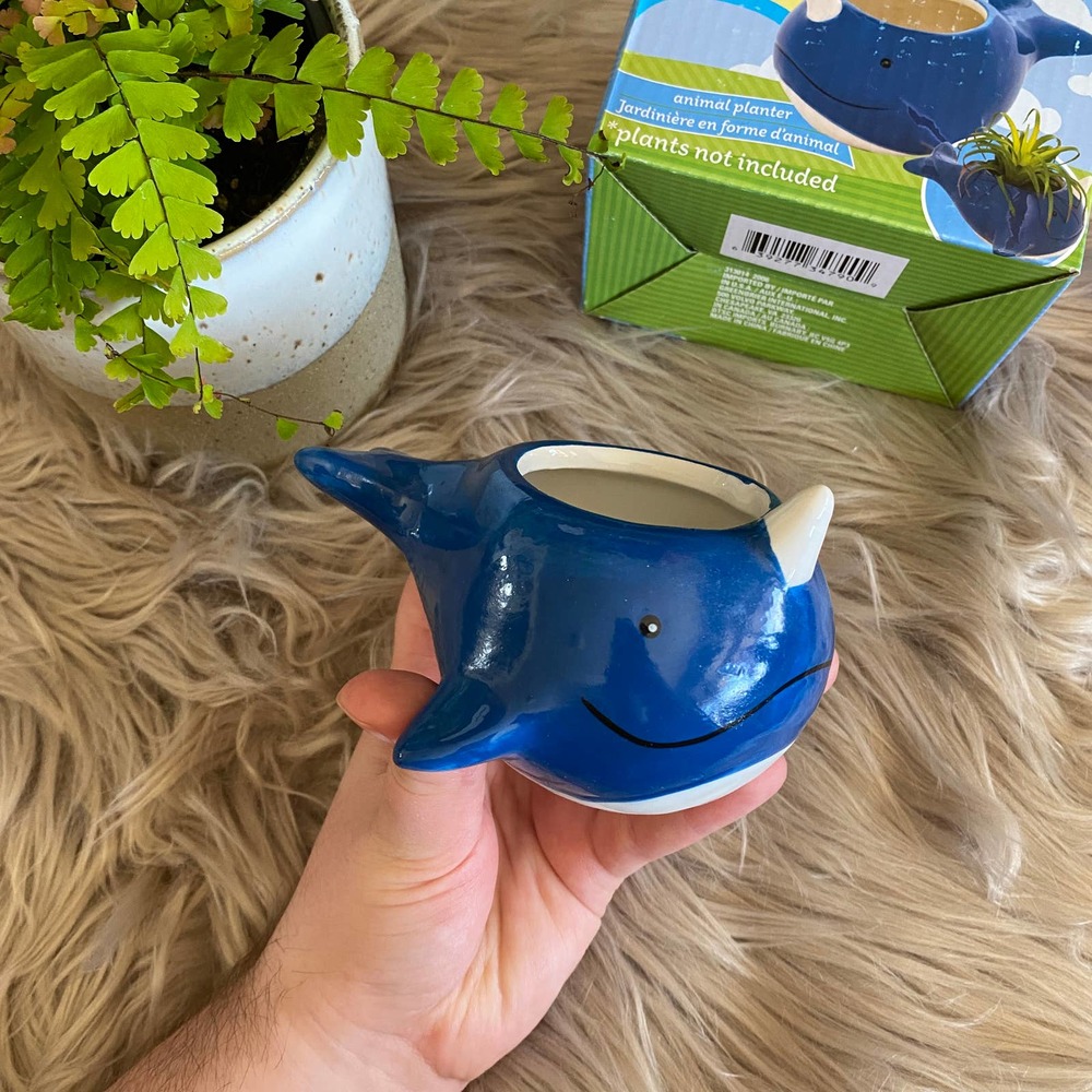 Norris Whale Planter